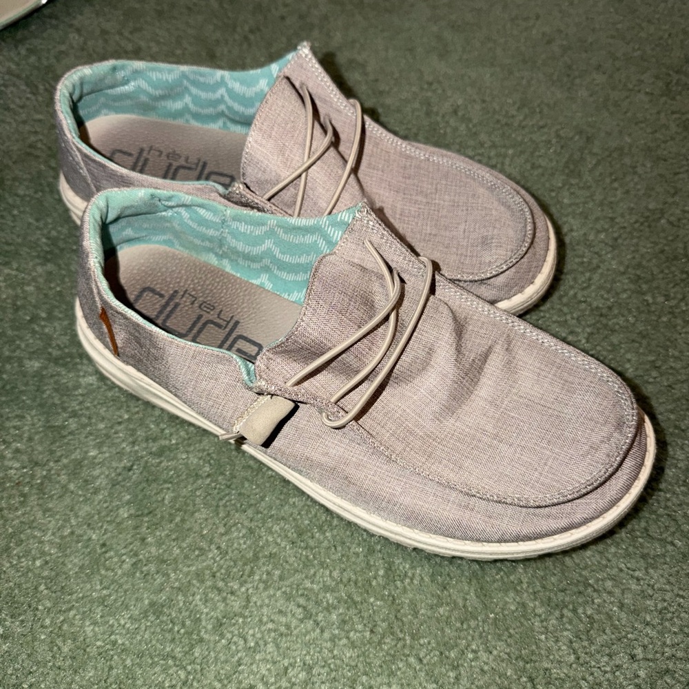 Hey Dude Women's Light Gray Hey dudes